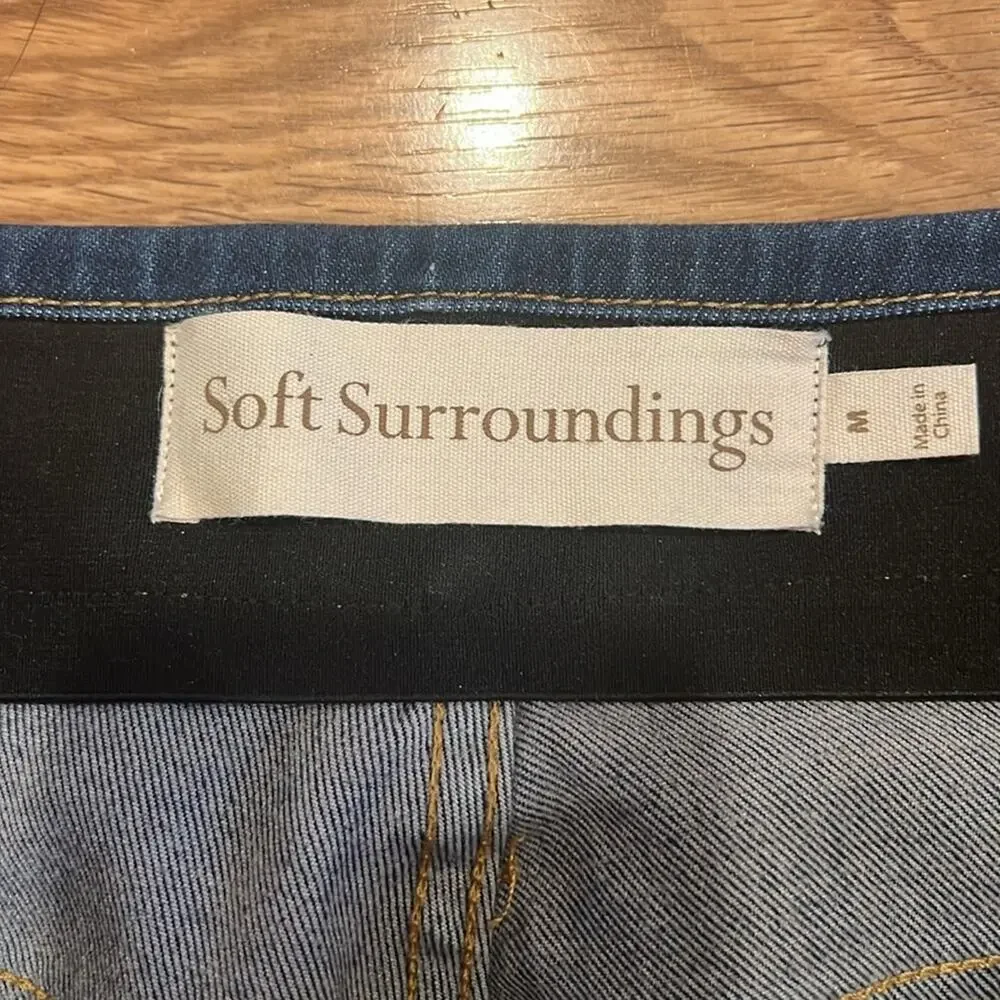 Soft Surroundings Jeans Ultimate Relaxed Straight - Picture 4 of 8